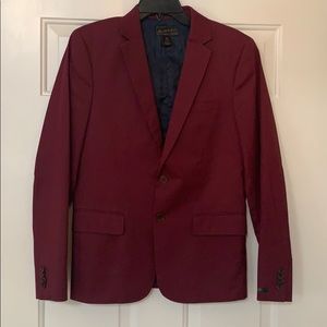 Scotch & Soda Maroon Blazer